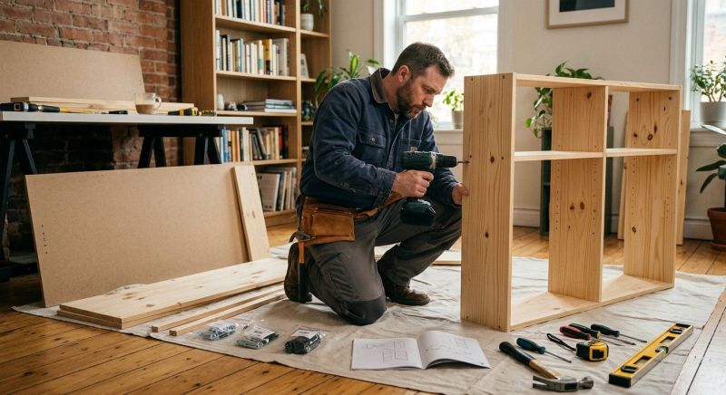 Bookshelf Assembly in Olathe, KS