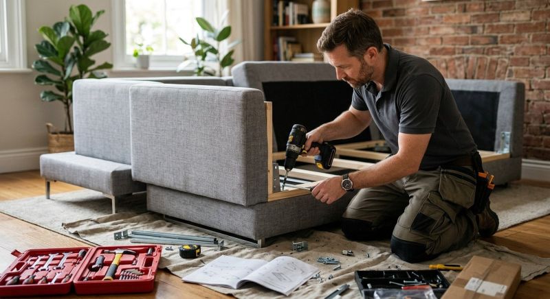Couch Assembly in Denver County, CO