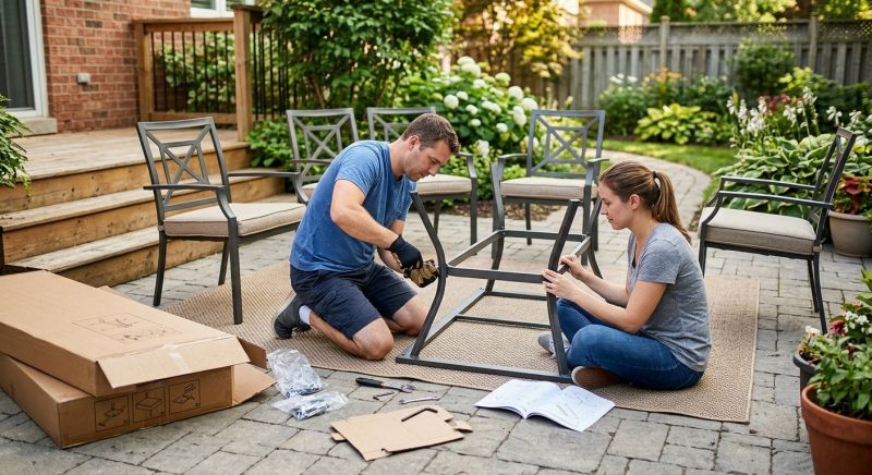 Deck Chair Assembly in Denver, CO