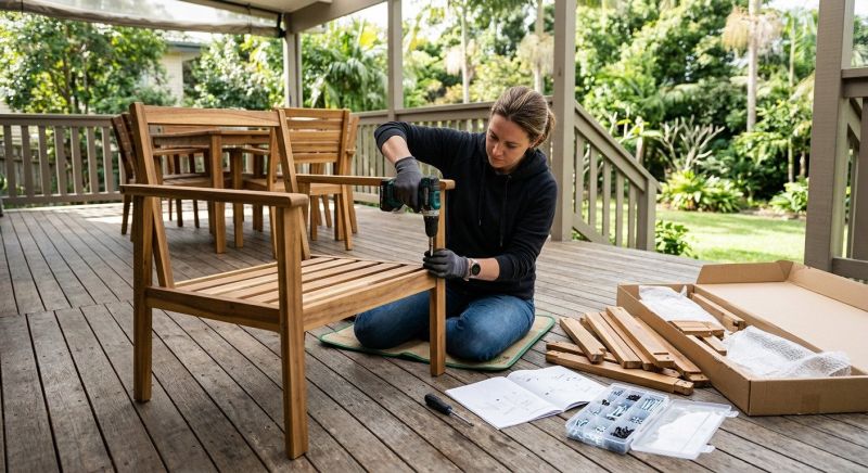 Deck Chair Assembly in Overland Park, KS