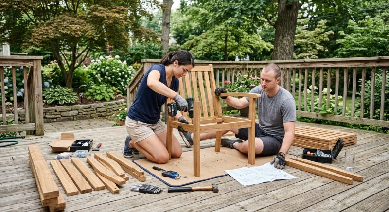 Deck Furniture Assembly in Littleton, CO