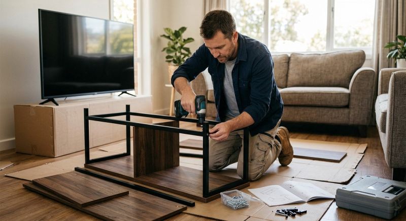 Entertainment Center Assembly in Littleton, CO