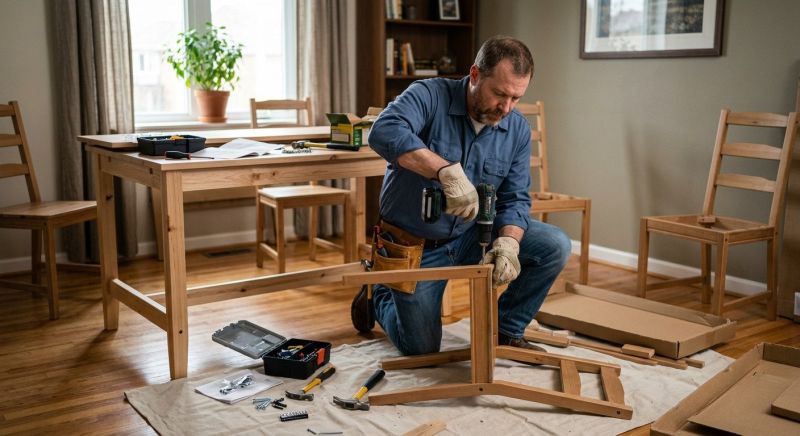 Game Table Assembly in Denver County, CO