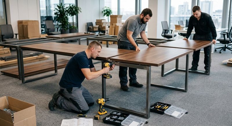 Kitchen Table Assembly in Littleton, CO