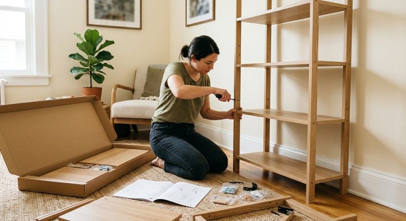 Bookcase Assembly in Littleton, CO