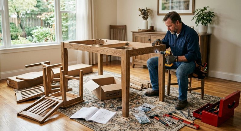 Conference Table Assembly in Littleton, CO