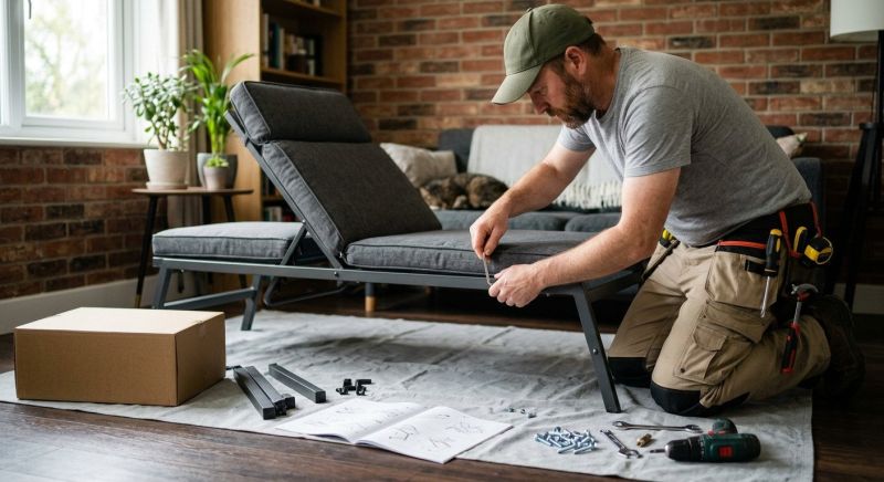 Couch Assembly in Littleton, CO