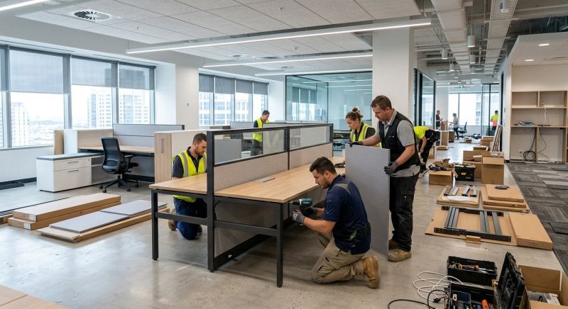 Office Desk Assembly in Littleton, CO